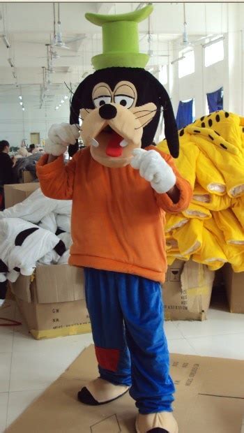 Mig Dog Goofy Mascot Fancy Dress Cartoon Costume Adult Size Epe Suit