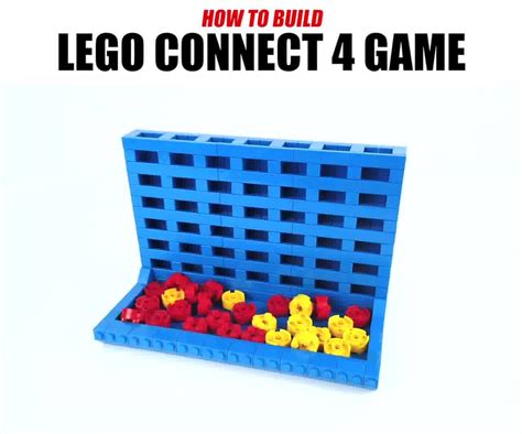 How To Build Lego Connect 4 Game By Tiago Catarino Bitly