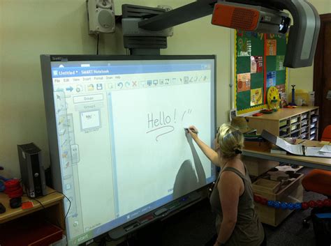 The Electronic Whiteboard An Interactive Tool For Classroom And