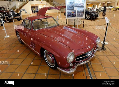 Monaco Car Museum A Collection Of Cars Of Prince Rainier Stock Photo
