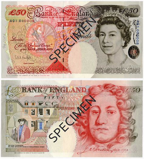 The turner note is printed on polymer. Withdrawn banknotes | Bank of England