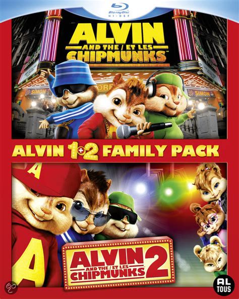 Alvin And The Chipmunks 1and2 Jason Lee David Cross And Zachary