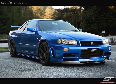The skyline was largely designed and engineered by shinichiro sakurai from ince. NISSAN SKYLINE R34 GTT Z-TUNE N1 KJOLPAKET 14-DELAR ...