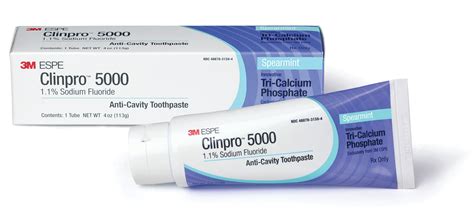 Clinpro 5000 Toothpaste Tubes 4oz Dc Dental Express