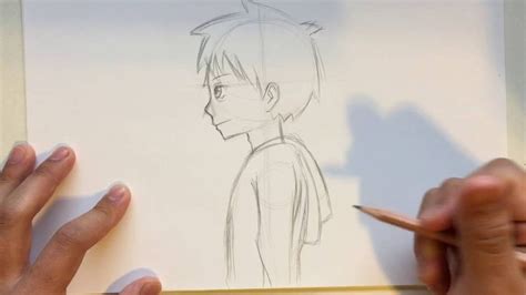 How To Draw Anime Male Head Anime Male Head Shape Cartoon Drawings
