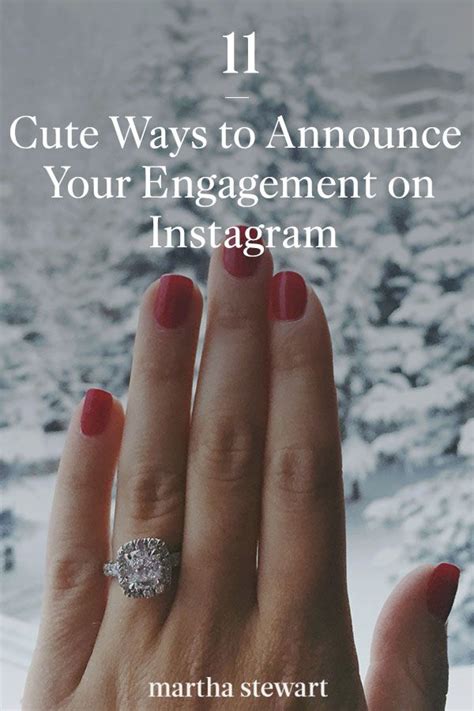11 Cute Ways To Announce Your Engagement On Instagram Artofit