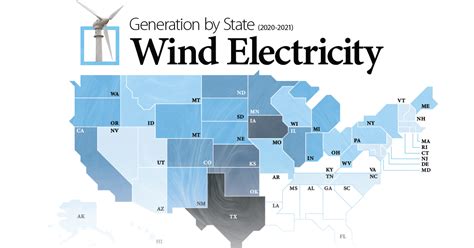 Mapping Us Wind Energy Generation By State