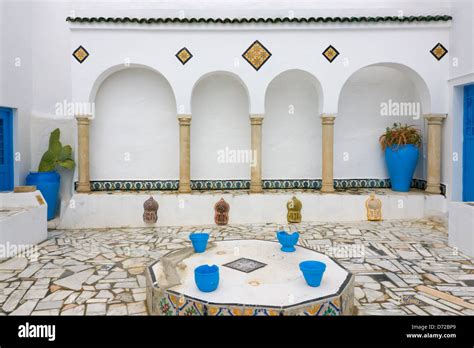 Maison Traditionnelle Sidi Bou Said Tunis Tunisie Photo Stock Alamy