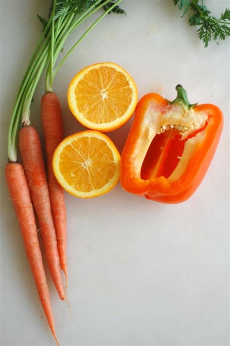 Orange Fruits And Vegetables Popsugar Food