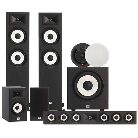 Jbl Stage A190 Series 512 Dolby Atmos Home Theater Speaker Package