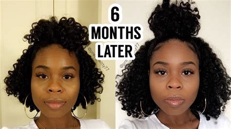 4 Months Natural Hair Growth How To Grow African Hair Faster And