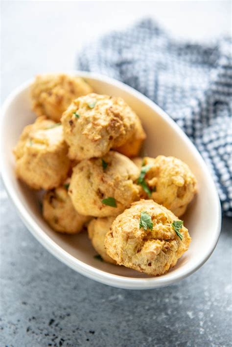 That means you can make air fryer dinners, air fryer lunches, air fryer desserts, and more! Air Fryer Hush Puppies - Garnished Plate