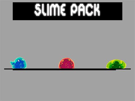 Free Slime Sprite Sheets Pixel Art By 2d Game Assets On Dribbble