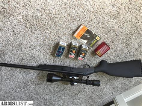 Armslist For Sale New England 17 Hmr Single Shot With Ammo And Scope