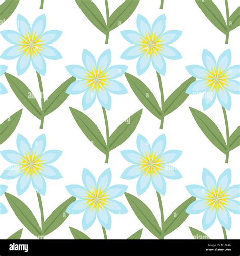 Repetición De Patrones Florales Imágenes Vectoriales De Stock Alamy