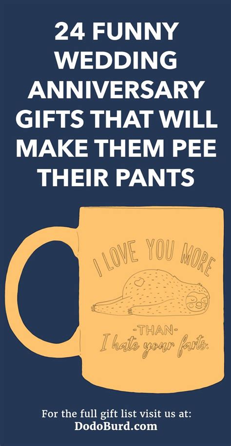 Our greeting cards are perfect for anyone who . 24 Funny Wedding Anniversary Gifts That Will Make Them Pee ...