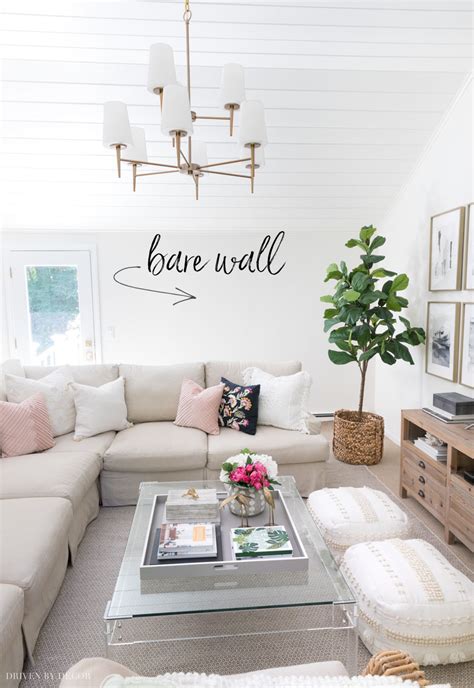 living room wall decor ideas  goodbye   bare walls
