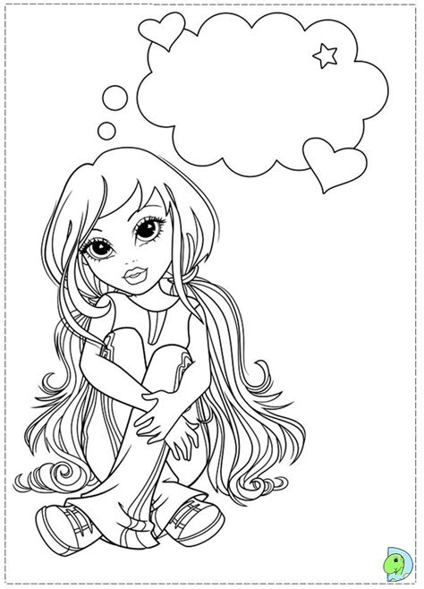 Moxie Girls Coloring Pages Coloring Pages