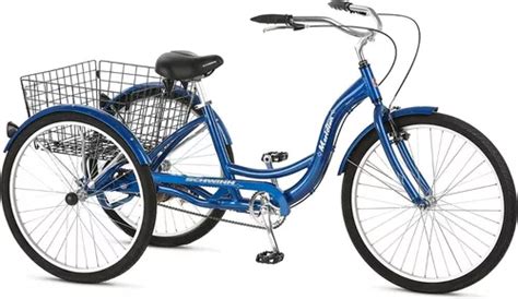 Triciclo Para Adulto De 26p Color Azul Marca Schwinn Cuotas Sin Interés