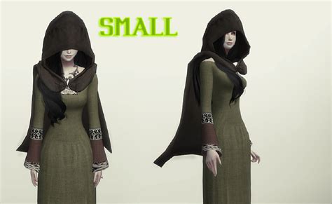 Mantle Cloak The Sims 4 P2 Sims4 Clove Share Asia Tổng Images And