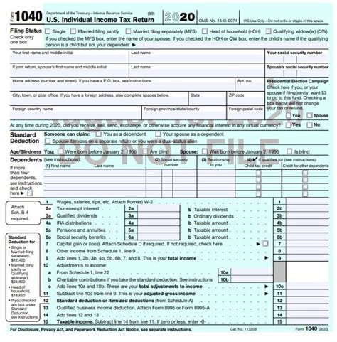 Irs Previews Draft Version Of 1040 For Next Year Accounting Today