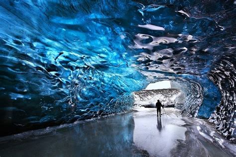 La Grotte De Glace à Skaftafell En Islande