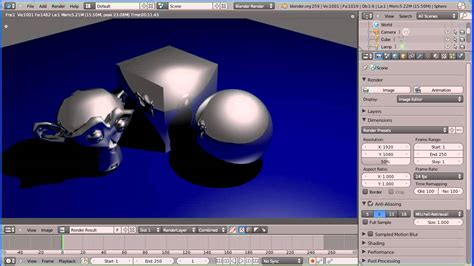 Blender Introduction To Materials Making Shiny Reflective Metals