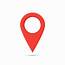 Location Icons Map Pointer Icon Navigation Red 