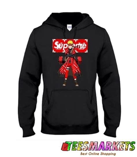 Mix & match this shirt with other items to create an avatar that is unique to you! Naruto Supreme Black Color Hoodie | Hoodies, Naruto supreme