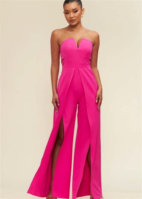Fabulous Hot Pink Jumpsuit Cousin Couture