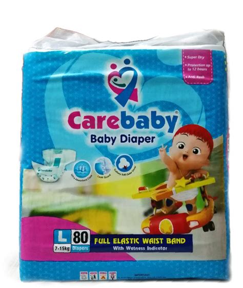 Carebaby Diaper Large 7 15 Kg Pack Of 80 Diapers Edokanpk