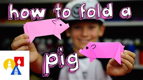 How To Fold An Origami Pig 18