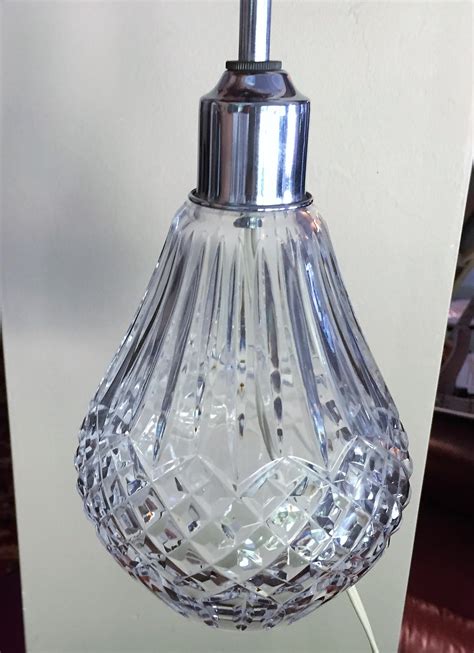 Waterford crystal lismore diamond 21 table lamp cashs of ireland. Waterford Lamp Crystal Vintage from glassloversgallery on Ruby Lane