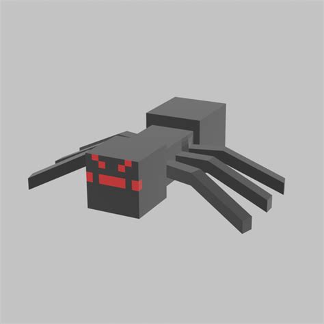 Minecraft Spider Toys 3d Print Details