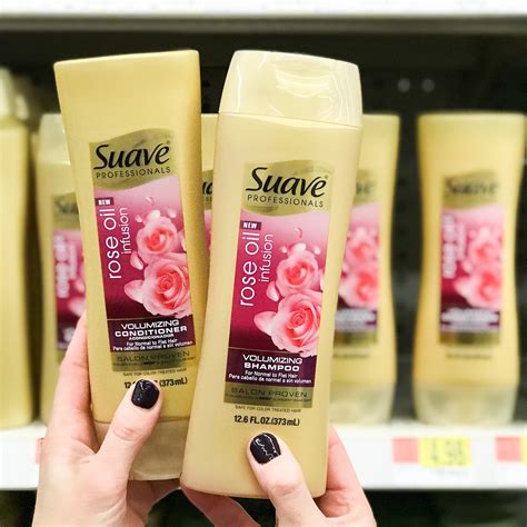 Suave Professionals Rose Oil Infusion Shampoo And Conditioner Walmart