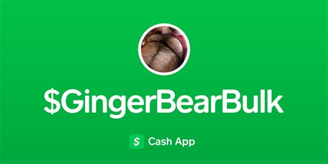 Pay Gingerbearbulk On Cash App