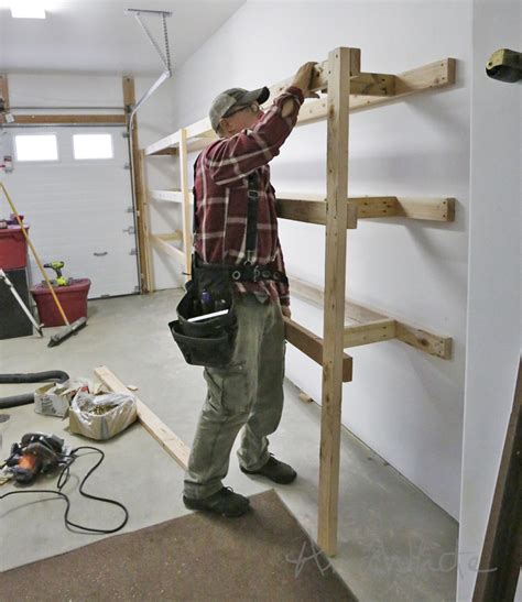 This woodworking project was about basement shelving plans. Ana White | Easy and Fast DIY Garage or Basement Shelving ...