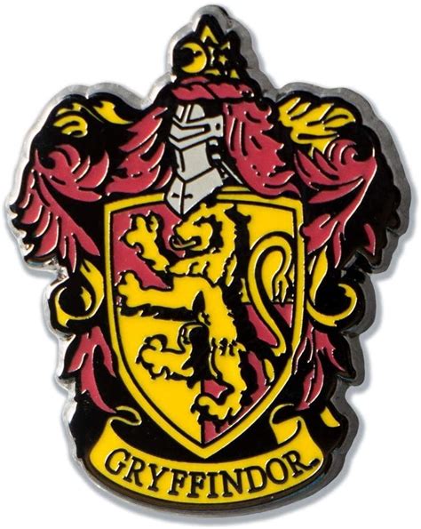 Lapel Pin Harry Potter Gryffindor Crest Chez Rhox Geek Stop
