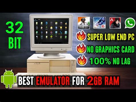 Best Android Emulator For Low End PC Or Laptop Only 2 GB RAM Without