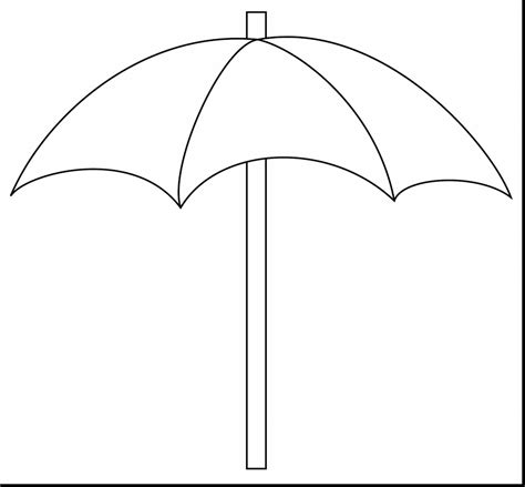 Umbrellas Clipart Black And White Four Umbrellas Stock Illustrations