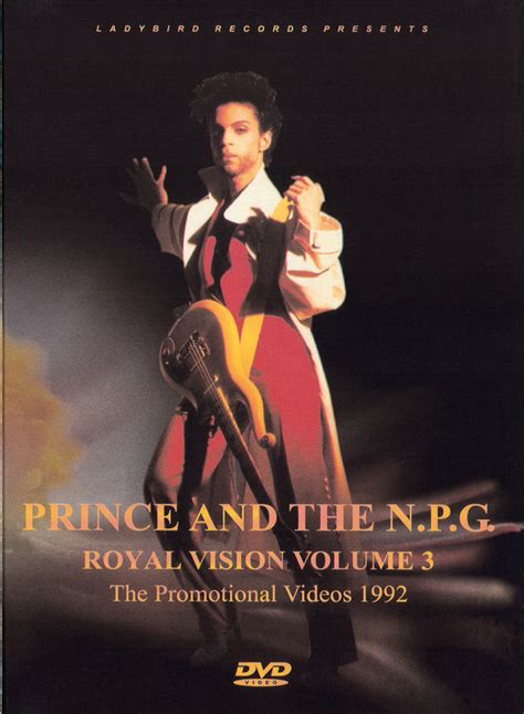 Prince And The Npg The Promotional Videos 1992 2004 Dvd Discogs