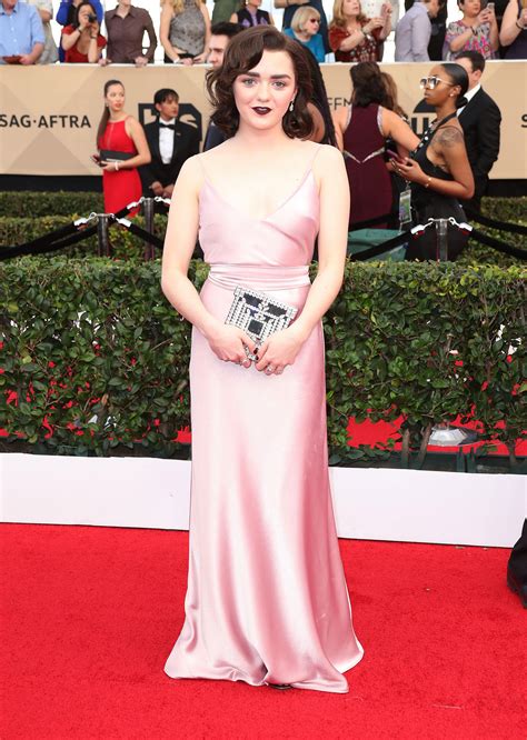 Maisie Williams 23rd Screen Actors Guild Awards 2 Satiny