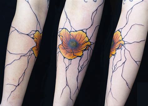 Free Flowing Abstract Tattoos By Sanne Vaghi Scene360