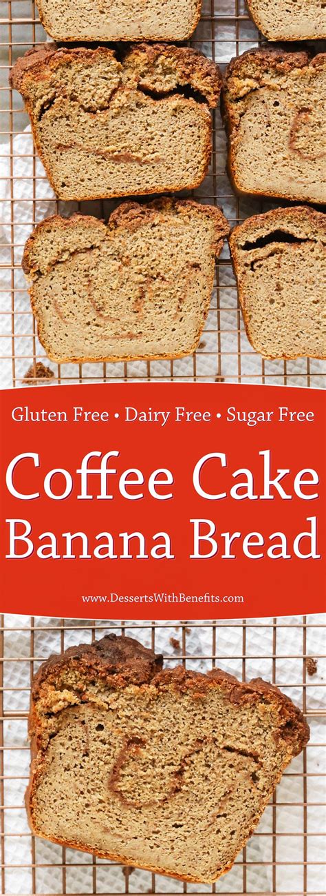 Healthy Coffee Cake Banana Bread Recipe Gluten Free Dairy Free
