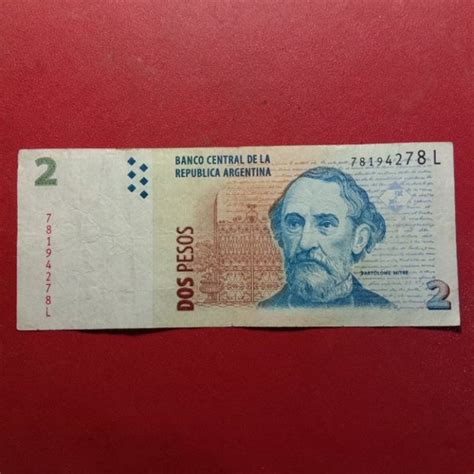 Jual Uang Kertas Argentina 2 Pesos 2002 2014 Di Lapak Lutfie Oeang