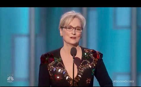 meryl streep blasts donald trump in the golden globes speech you need to see watch towleroad
