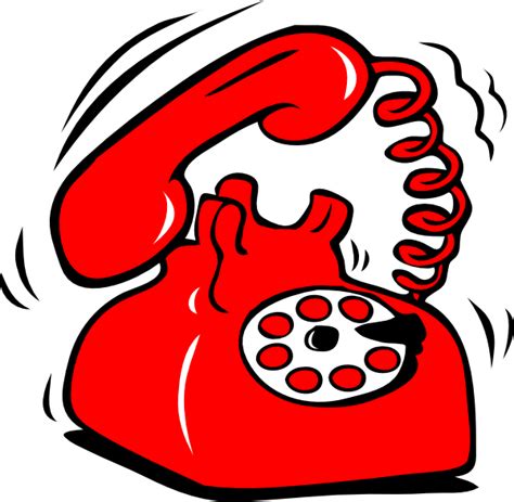 Red Phone Clip Art At Vector Clip Art Online Royalty Free