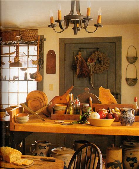 Love This Primitive Decorating Country Rustic Kitchen Primitive