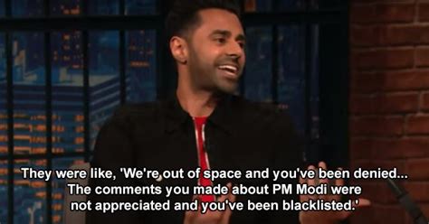 hasan minhaj finally addresses why he was kept away from the howdy modi event