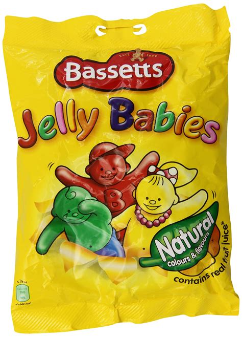 Bassetts Jelly Babies 215gr 76oz Bag Jelly Babies Baby Candy